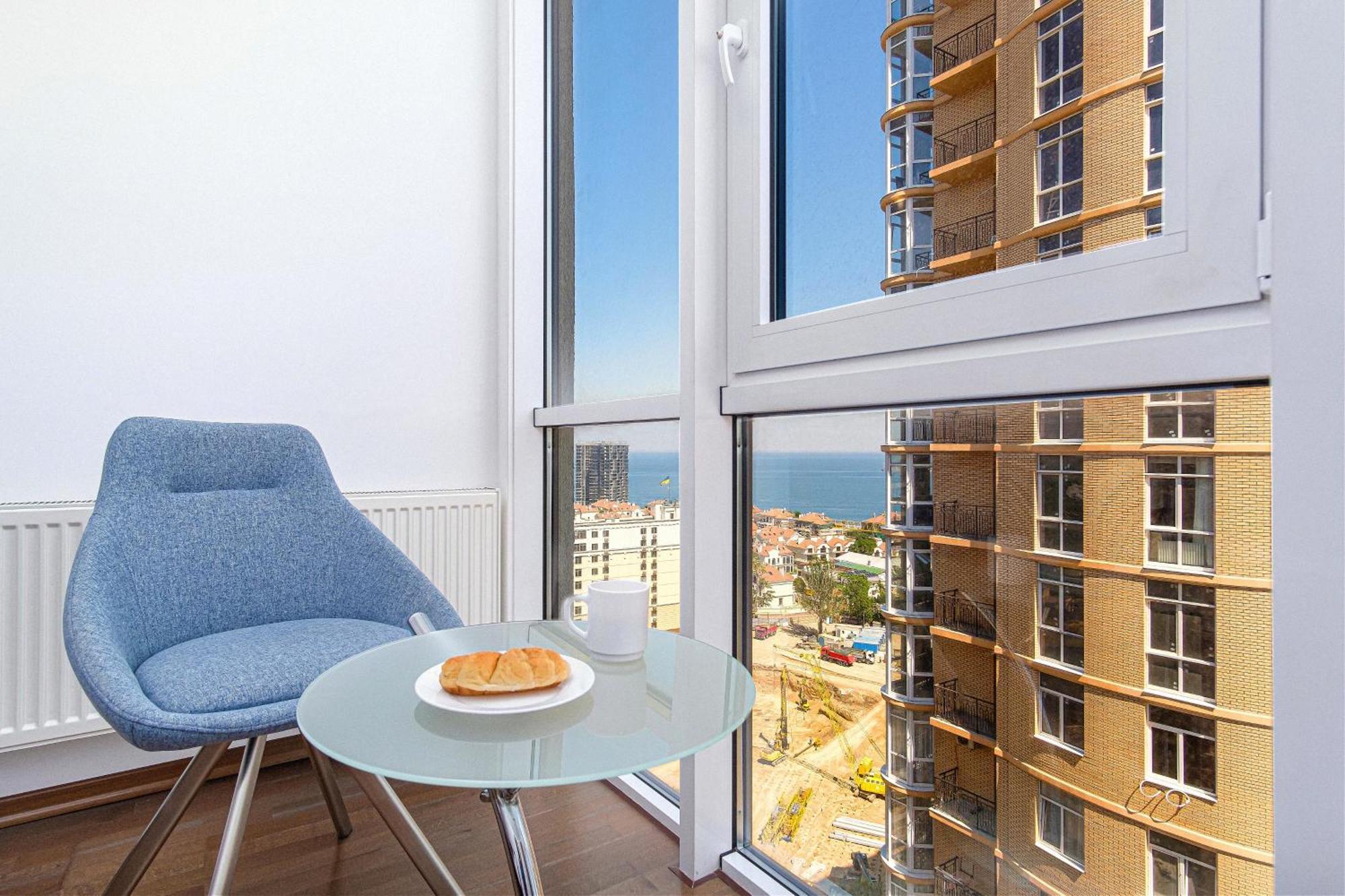 Plaza Arcadia Apartments Odesa Habitación foto